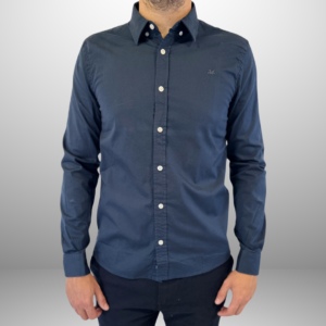CAMISA ML POPLIN C/ELASTANO