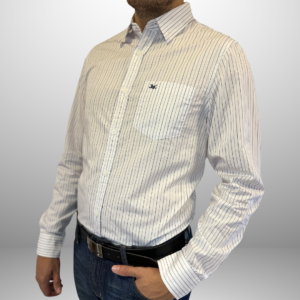 CAMISA ML POPLIN RAYAS