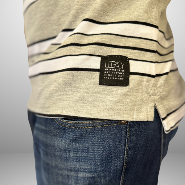 POLO MC JERSEY RAYAS - Imagen 2