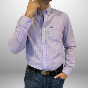 CAMISA ML POPLIN CUADROS