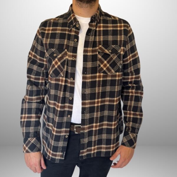 CAMISA ML FLANNEL ESCOCESA - Imagen 2