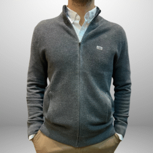 CAMPERA PIQUE CON CIERRE